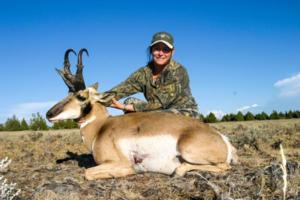 2004 California Pronghorn Antelope Zone 6 Surprise Valley taken by Shelley Chittim of SC2 Outdoors B&C Qualifier